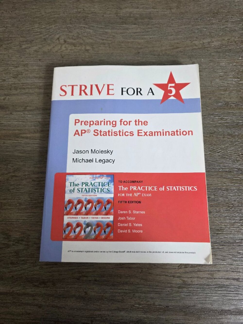 Strive for a 5 - Preparing for the AP Statistics Examination Workbook